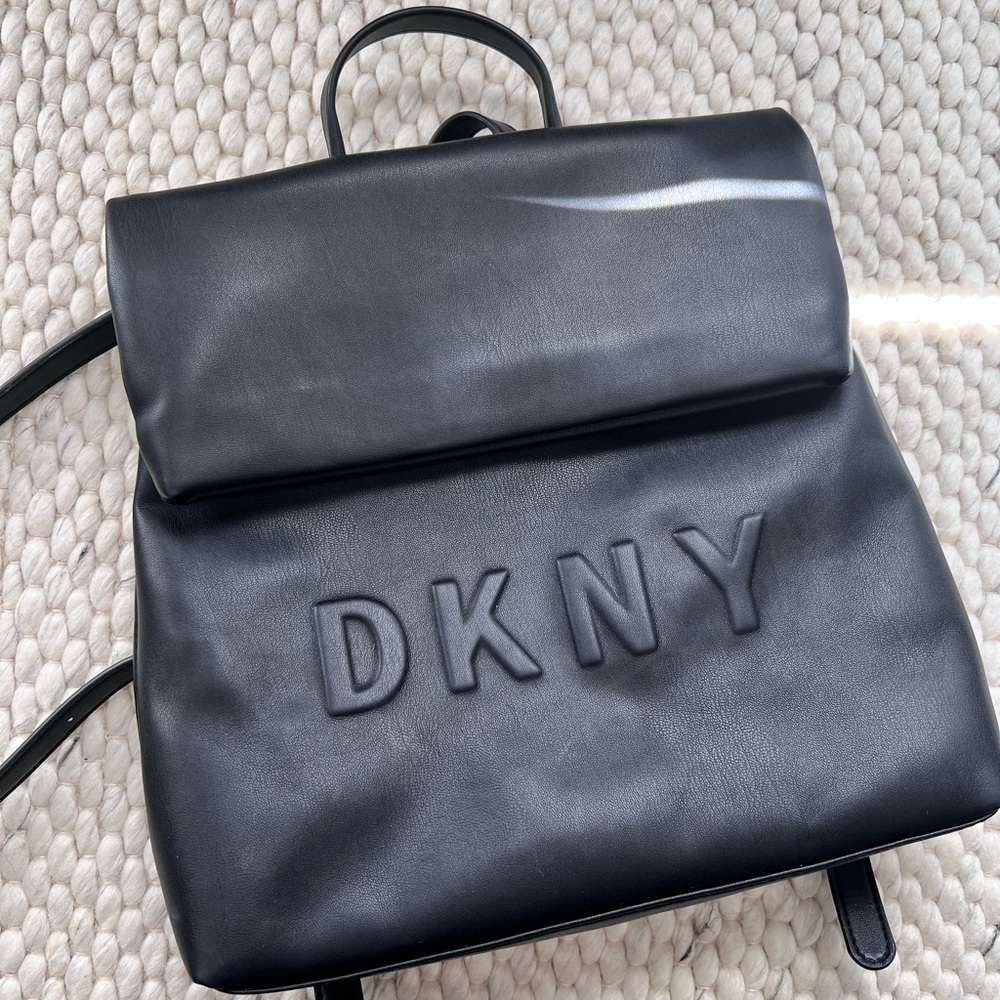 DKNY Black Backpack